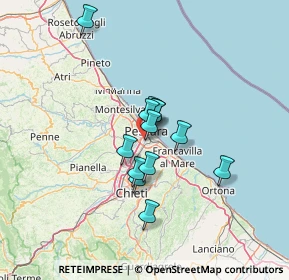 Mappa 65128 Pescara PE, Italia (9.73154)