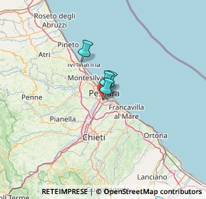 Mappa 65128 Pescara PE, Italia (37.02182)