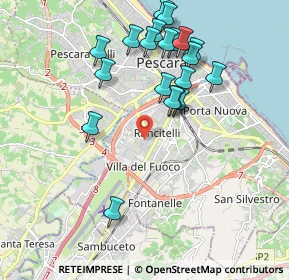 Mappa 65128 Pescara PE, Italia (2.079)