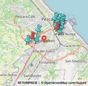 Mappa 65128 Pescara PE, Italia (1.70579)