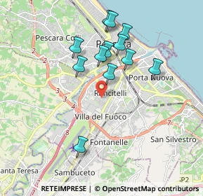Mappa 65128 Pescara PE, Italia (1.82083)