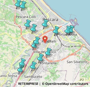 Mappa 65128 Pescara PE, Italia (2.20733)
