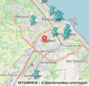 Mappa 65128 Pescara PE, Italia (2.49667)