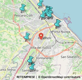 Mappa 65128 Pescara PE, Italia (2.43625)