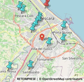 Mappa 65128 Pescara PE, Italia (2.41167)