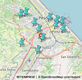 Mappa 65128 Pescara PE, Italia (1.85583)