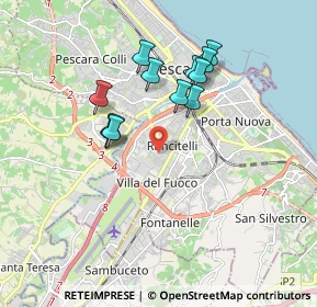 Mappa 65128 Pescara PE, Italia (1.65667)
