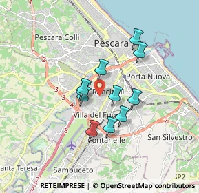 Mappa 65128 Pescara PE, Italia (1.34273)