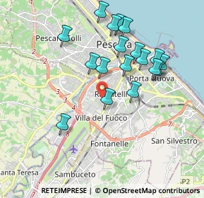 Mappa 65128 Pescara PE, Italia (1.92222)