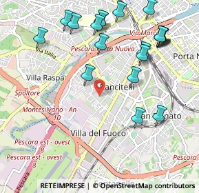 Mappa 65128 Pescara PE, Italia (1.2855)