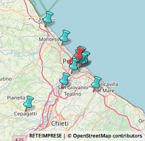 Mappa 65128 Pescara PE, Italia (4.60083)