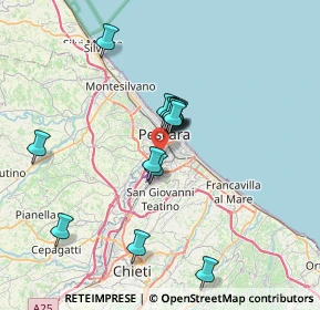 Mappa 65128 Pescara PE, Italia (6.28857)