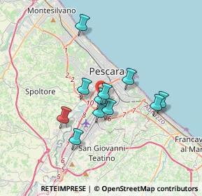 Mappa 65128 Pescara PE, Italia (2.97)