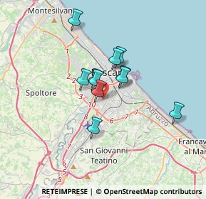 Mappa 65128 Pescara PE, Italia (2.53818)