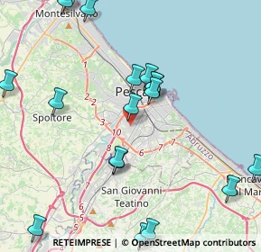 Mappa 65128 Pescara PE, Italia (5.25)