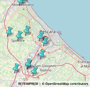 Mappa 65128 Pescara PE, Italia (5.20417)