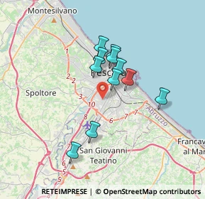 Mappa 65128 Pescara PE, Italia (2.84455)
