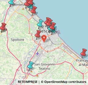 Mappa 65128 Pescara PE, Italia (4.89294)
