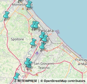 Mappa 65128 Pescara PE, Italia (4.66083)