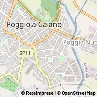 Hartă Poggio a Caiano