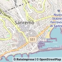 Mapa Sanremo
