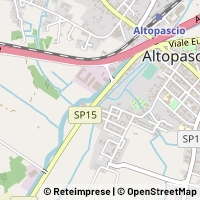 Karte Altopascio