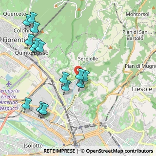 Mappa Universita di Firenze dipartimento dell area critica medico Chirur, 50141 Firenze FI, Italia (2.5025)