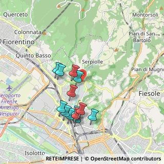 Mappa Universita di Firenze dipartimento dell area critica medico Chirur, 50141 Firenze FI, Italia (1.79308)