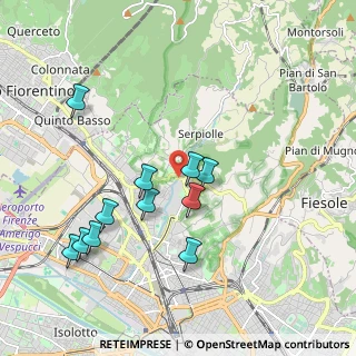 Mappa Universita di Firenze dipartimento dell area critica medico Chirur, 50141 Firenze FI, Italia (2.00182)