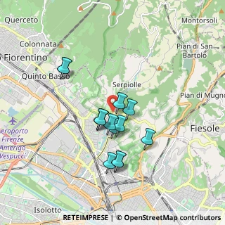 Mappa Universita di Firenze dipartimento dell area critica medico Chirur, 50141 Firenze FI, Italia (1.47)