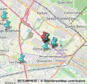 Mappa Via Volturno, 50019 Firenze FI, Italia (1.265)
