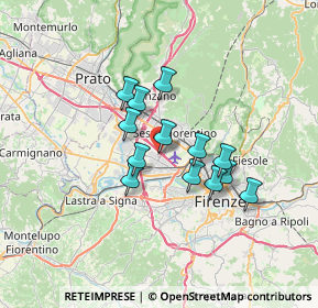 Mappa Via Volturno, 50019 Firenze FI, Italia (5.18769)