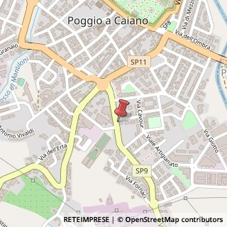 Mappa Via Risorgimento, 45-47, 59016 Poggio a Caiano, Prato (Toscana)