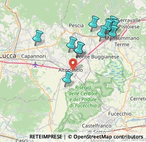 Mappa Via 7 Fratelli Cervi, 55011 Altopascio LU, Italia (8.01083)