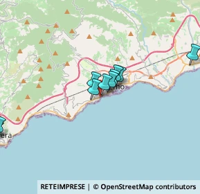 Mappa Lungomare Imperatrice, 18038 Sanremo IM, Italia (3.73909)