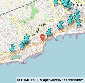 Mappa Lungomare Imperatrice, 18038 Sanremo IM, Italia (0.6775)