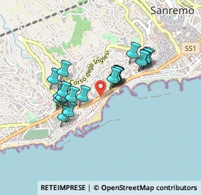 Mappa Lungomare Imperatrice, 18038 Sanremo IM, Italia (0.3615)