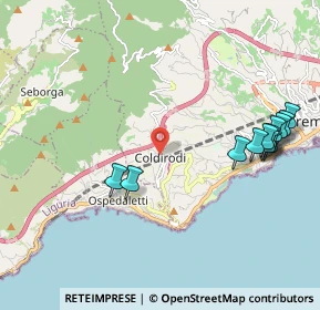 Mappa Coldirodi, 18038 Sanremo IM, Italia (2.41917)