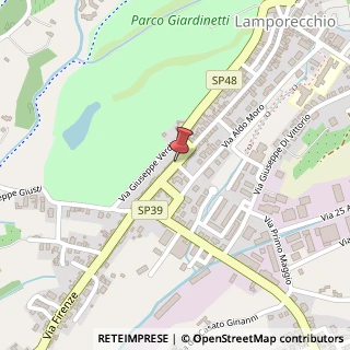 Mappa Via martiri del padule 18, 51035 Lamporecchio, Pistoia (Toscana)