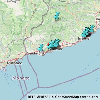 Mappa Via Maurixe, 18038 Sanremo IM, Italia (17.31688)