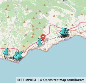 Mappa Via Maurixe, 18038 Sanremo IM, Italia (4.84417)