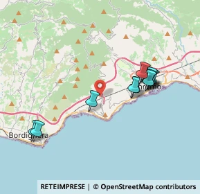 Mappa Via Maurixe, 18038 Sanremo IM, Italia (3.77364)