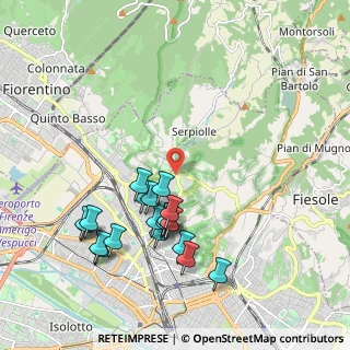 Mappa Via delle Oblate, 50141 Firenze FI, Italia (2.087)