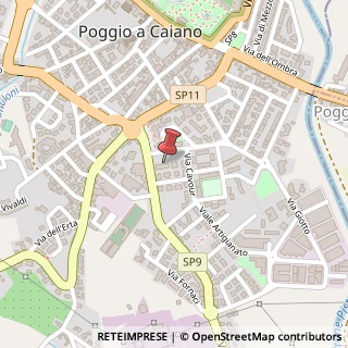 Mappa Via Giuseppe Garibaldi, 57, 59016 Poggio a Caiano, Prato (Toscana)