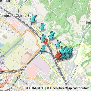 Mappa Via Carlo Lorenzini, 50141 Firenze FI, Italia (0.901)