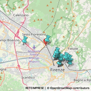 Mappa Via Carlo Lorenzini, 50141 Firenze FI, Italia (4.09625)