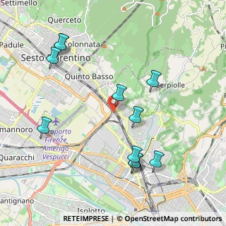 Mappa Via Carlo Lorenzini, 50141 Firenze FI, Italia (2.28909)
