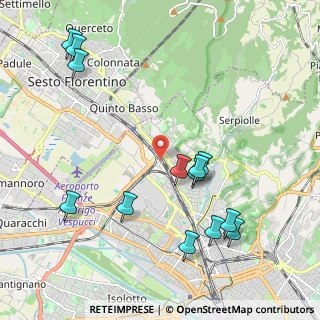 Mappa Via Carlo Lorenzini, 50127 Firenze FI, Italia (2.44769)