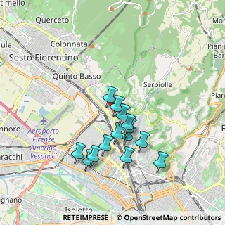 Mappa Via Gianfilippo Braccini, 50141 Firenze FI, Italia (1.59571)