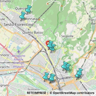 Mappa Via Gianfilippo Braccini, 50141 Firenze FI, Italia (2.79636)